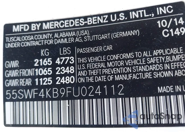 55SWF4KB9FU024112: 43144384