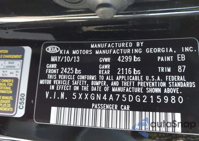 5XXGN4A75DG215980: 43144517