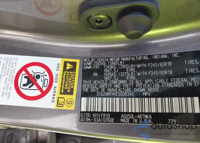 5TDZARFH4ES008340: 43143875