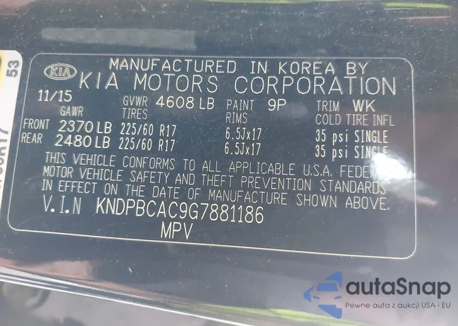 KNDPBCAC9G7881186: 43145102