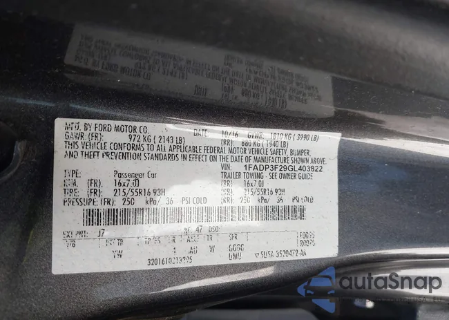 1FADP3F29GL403822: 43144753