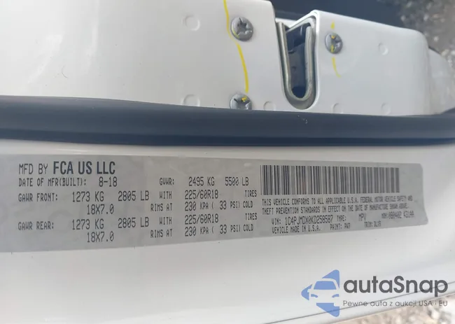 1C4PJMDX0KD258587: 43144938