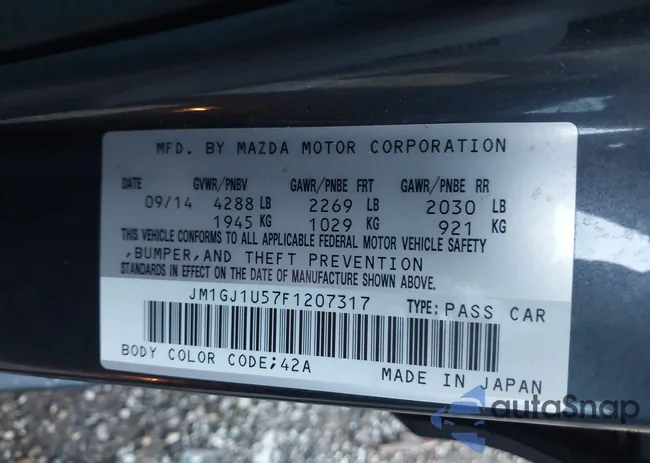 JM1GJ1U57F1207317: 43146069