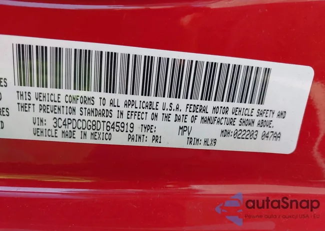 3C4PDCDG8DT645919: 43146180