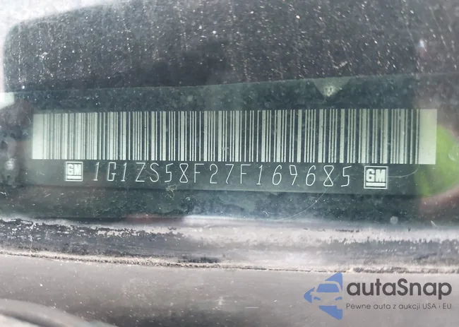 1G1ZS58F27F169685: 43146269