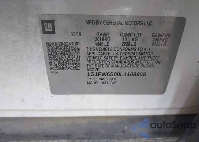 1G1FW6S00L4108858: 43146320