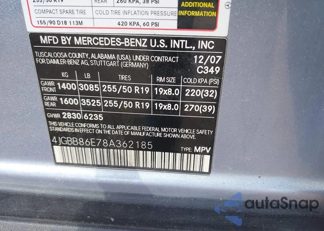 4JGBB86E78A362185: 43146328