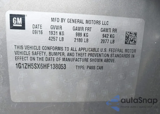 1G1ZH5SX6HF138053: 43146394