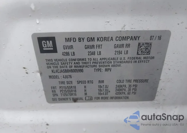 KL4CJASB8HB005990: 43146499