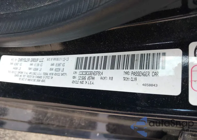 1C3CCBCG3EN237914: 43145891