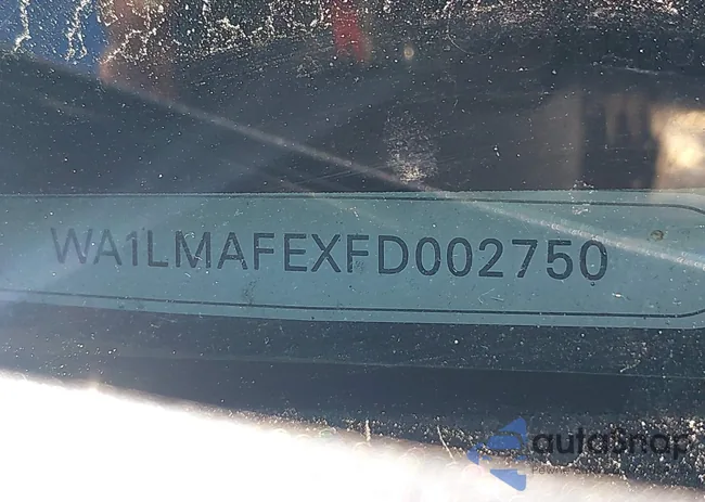 WA1LMAFEXFD002750: 43146022