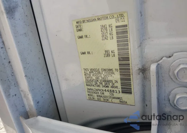 1N4AL2APXCN448813: 43146034