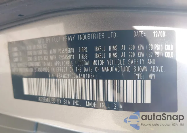 4S4WX9HD3A4401064: 43147162