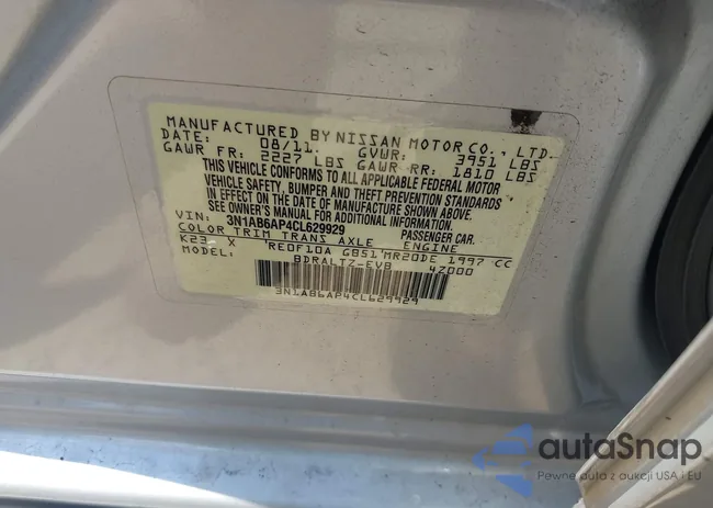 3N1AB6AP4CL629929: 43147164