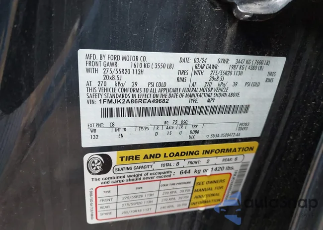 1FMJK2A86REA49682: 43147235