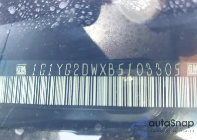 1G1YG2DWXB5103305: 43147396