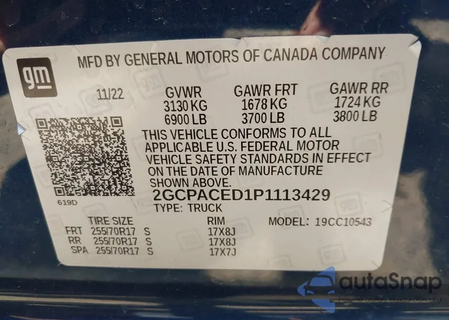 2GCPACED1P1113429: 43147536