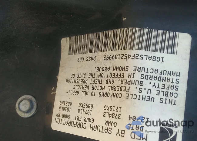 1G8AL52F45Z139992: 43147613