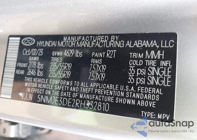 5NMJE3DE2RH332810: 43147622