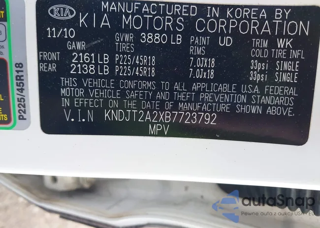 KNDJT2A2XB7723792: 43147647