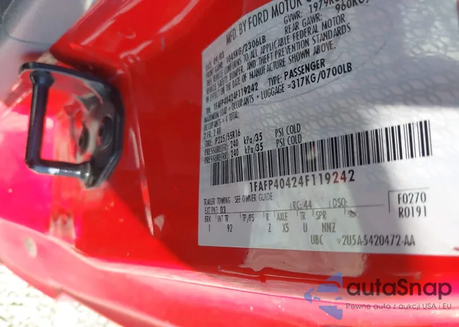 1FAFP40424F119242: 43146711