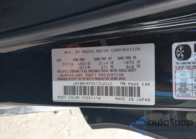 JM1BM1M79G1342545: 43148057