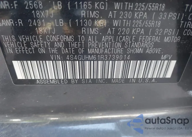 4S4GUHM61R3739014: 43148095