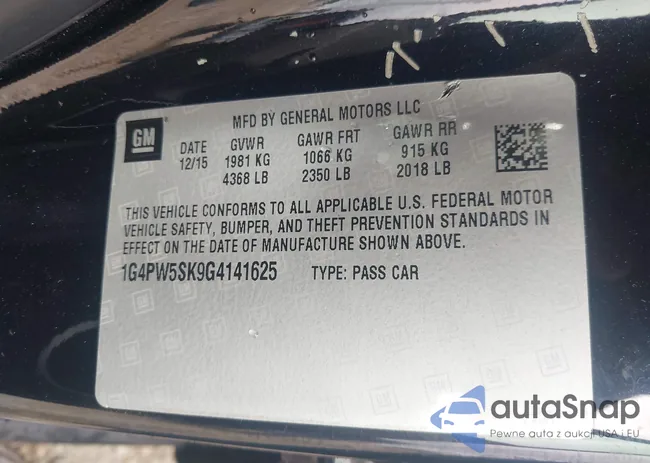 1G4PW5SK9G4141625: 43148260
