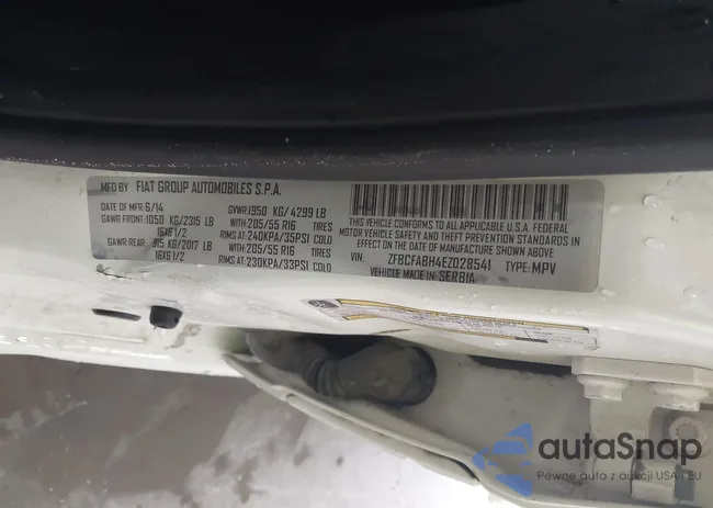 ZFBCFABH4EZ028541: 43148360