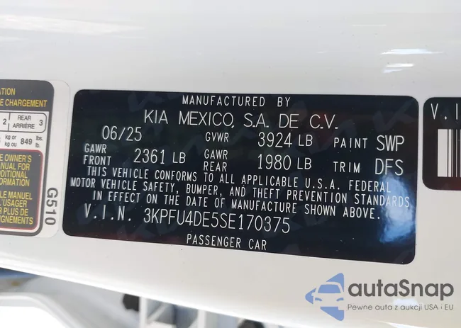 3KPFU4DE5SE170375: 43148549