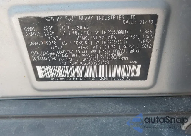 4S4BRCGC4D3281879: 43148558