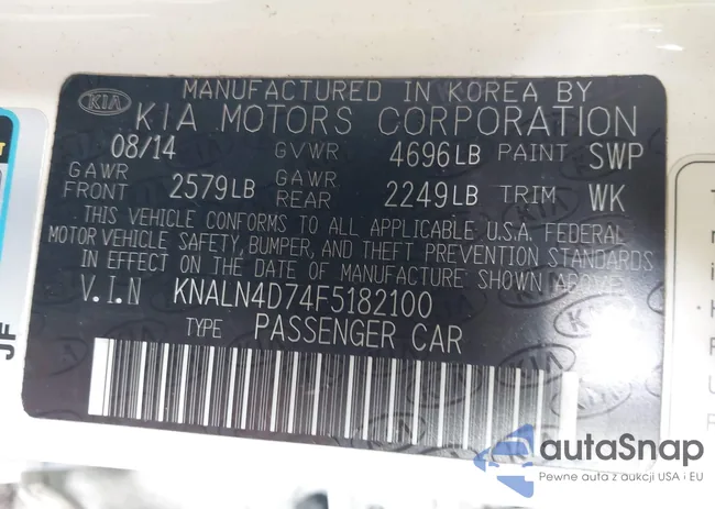 KNALN4D74F5182100: 43147706