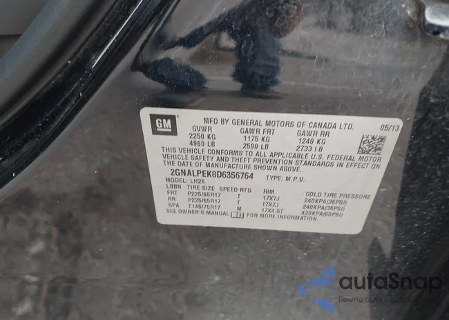 2GNALPEK8D6356764: 43149237