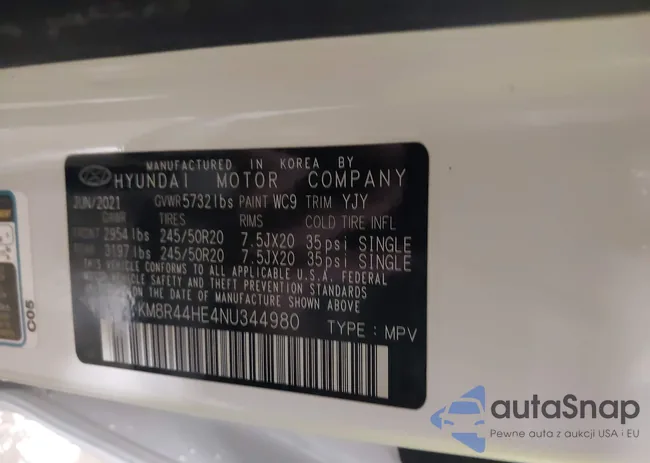 KM8R44HE4NU344980: 43149009