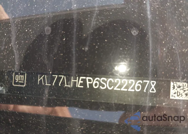 KL77LHEP6SC222678: 43150411