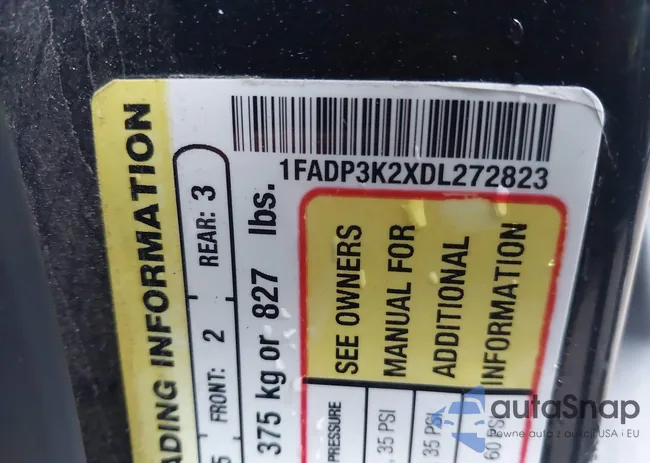 1FADP3K2XDL272823: 43150482