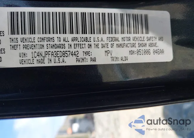 1C4NJPFA3ED857442: 43149752