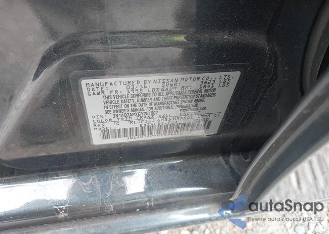 3N1AB7APXGY251002: 43149870