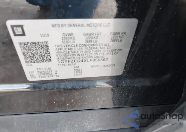 1GYFZCR4XLF056563: 43149950