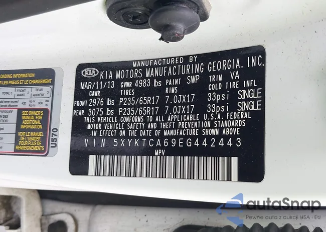 5XYKTCA69EG442443: 43150719