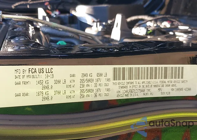 1C4RJFBG7LC173440: 43150751