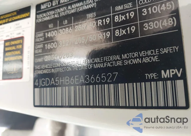 4JGDA5HB6EA366527: 43150910