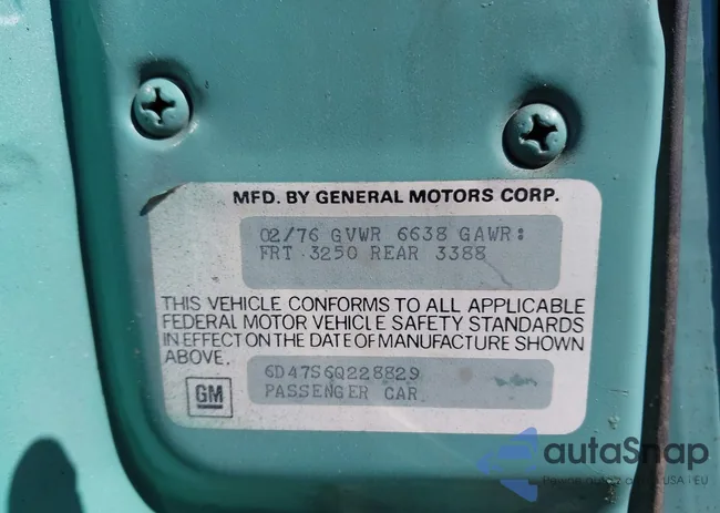 6D47S6Q228829: 43152050