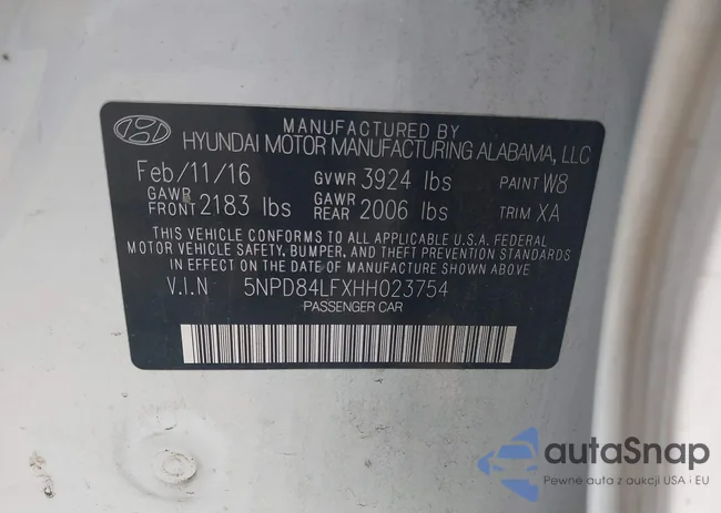 5NPD84LFXHH023754: 43152131