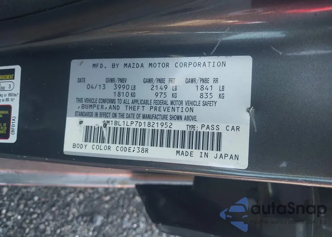 JM1BL1LP7D1821952: 43152551