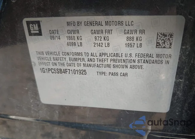 1G1PC5SB4F7101925: 43151953