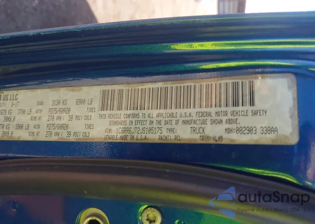 1C6RR6JT2JS105175: 43152014