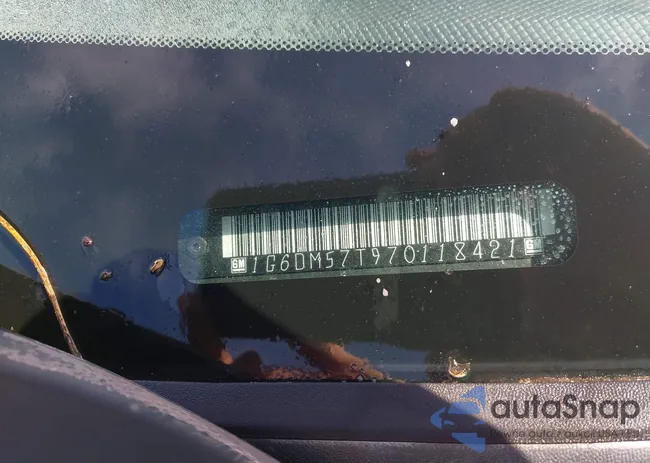 1G6DM57T970118421: 43153175