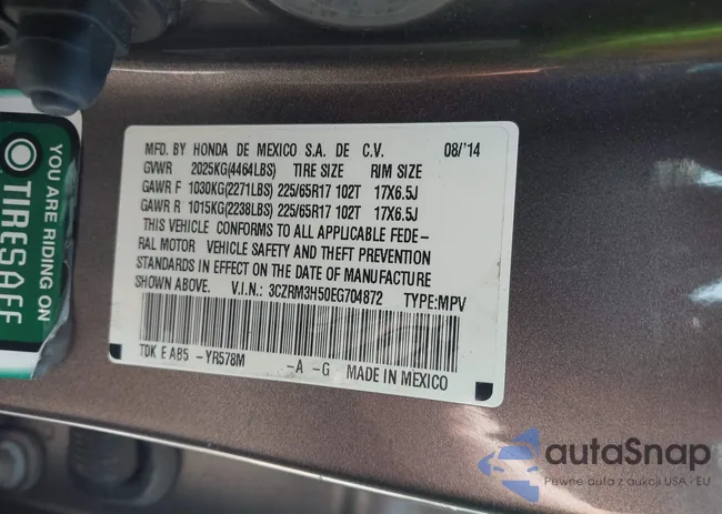 3CZRM3H50EG704872: 43153273