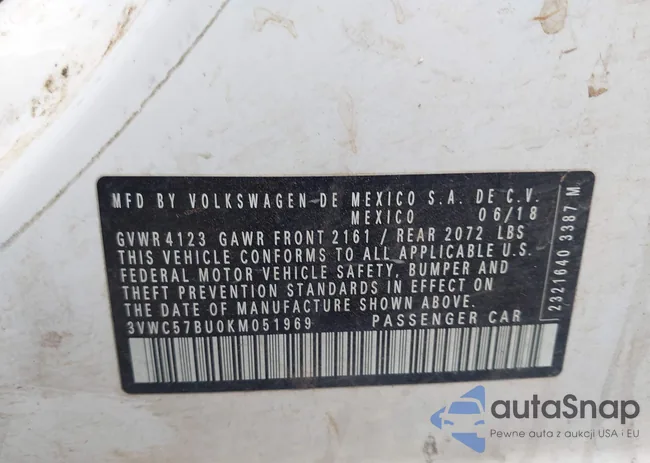 3VWC57BU0KM051969: 43153363